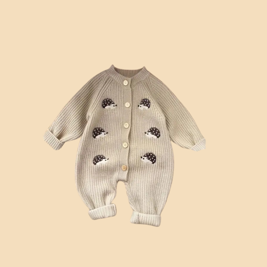 Hedgehog Knit Cream