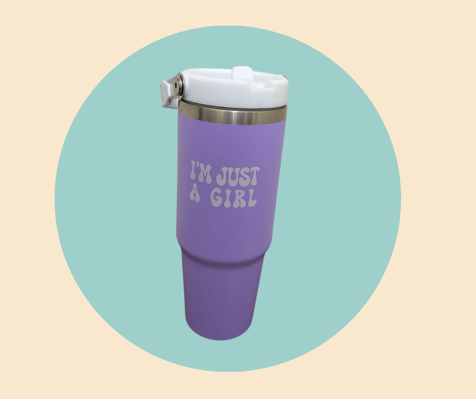 I'm Just A Girl - Tumbler 1L / 30 OZ