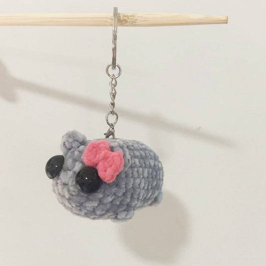 Hampter™ TikTok Sad Hamster With Meme Sound Handmade Small Crochet Hamster