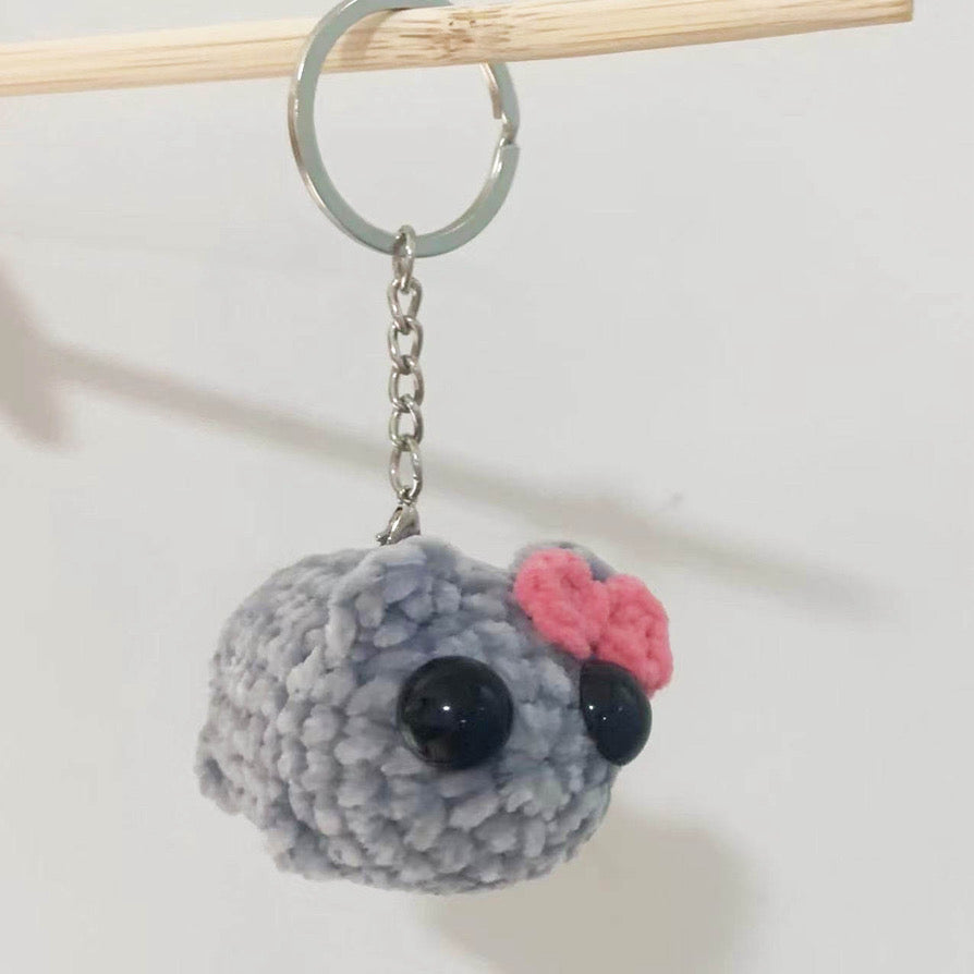 Hampter™ TikTok Sad Hamster With Meme Sound Handmade Small Crochet Hamster