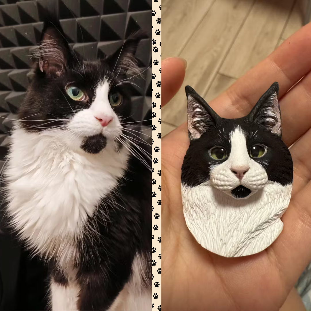 Customized 3D Pet Keychains