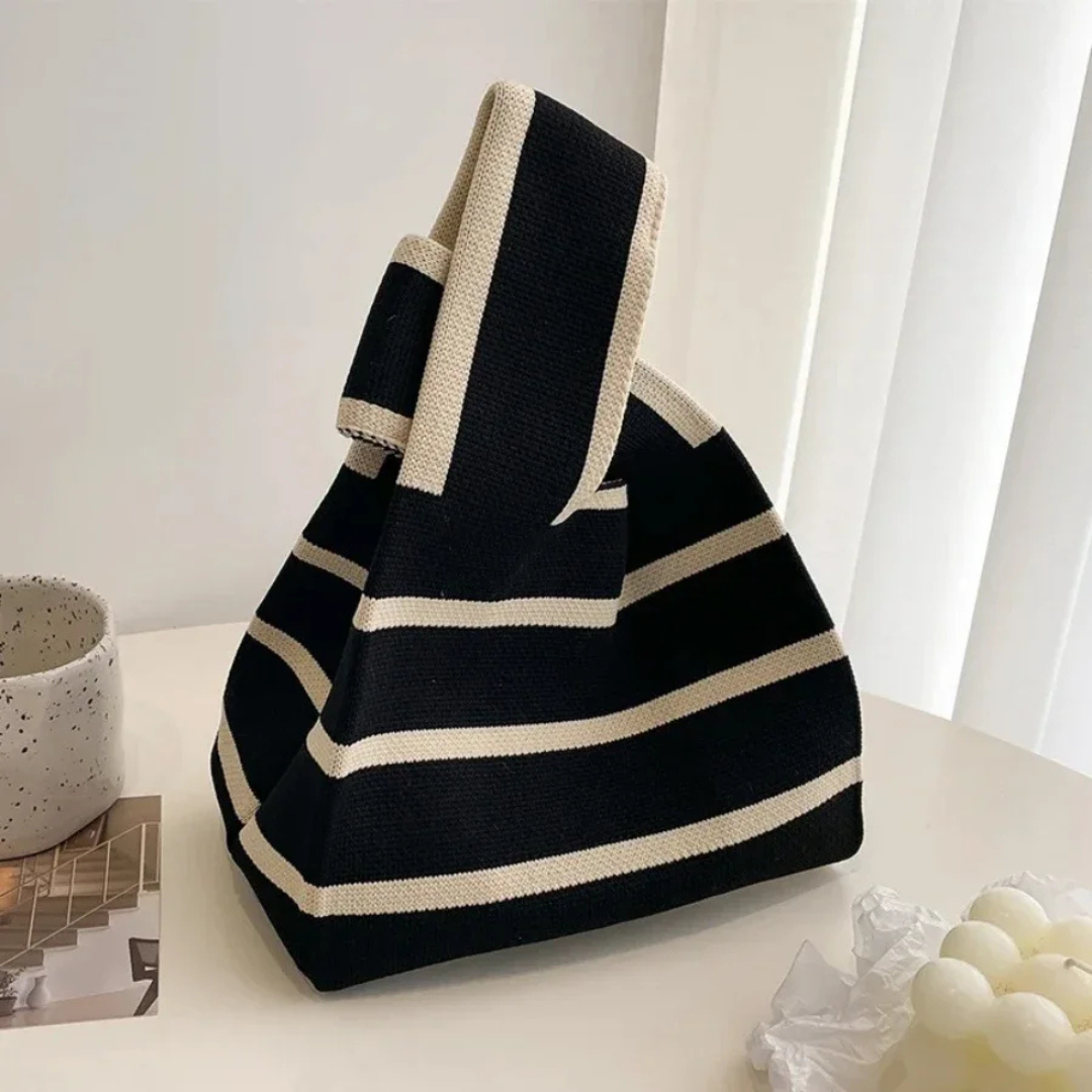 Striped - Knitted Bag