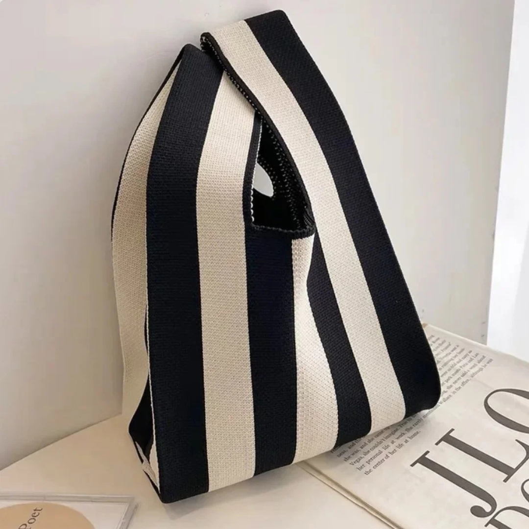 Striped - Knitted Bag