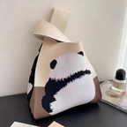 Pandas - Knitted Bag