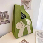 Bows - Knitted Bag