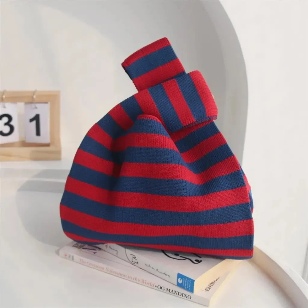 Striped - Knitted Bag