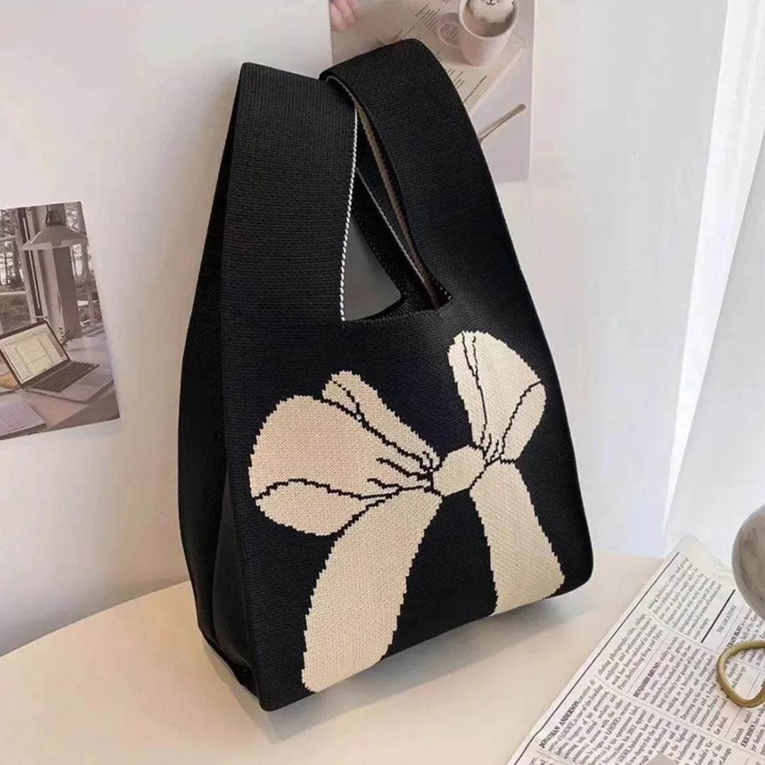 Bows - Knitted Bag