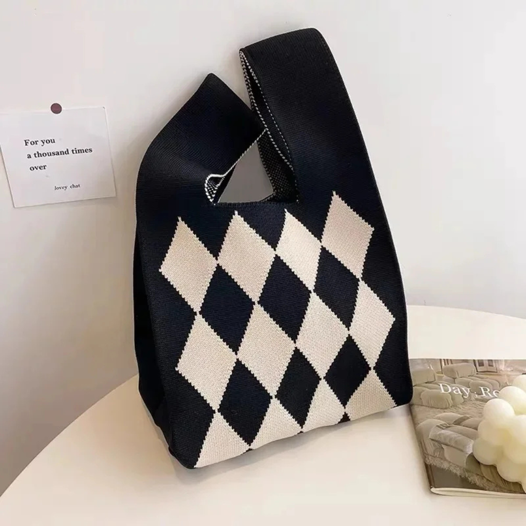 Diamond - Knitted Bag