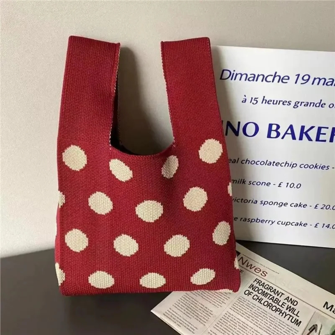 Dotted - Knitted Bag