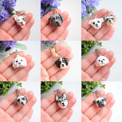 Customized 3D Pet Keychains