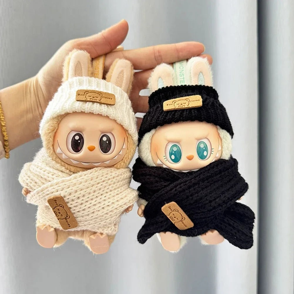 NO DOLL – Winter Bunny Scarf Set