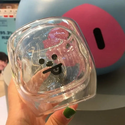 BT21 - Double-Layered Glass Cup