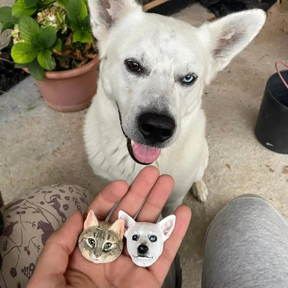 Customized 3D Pet Keychains