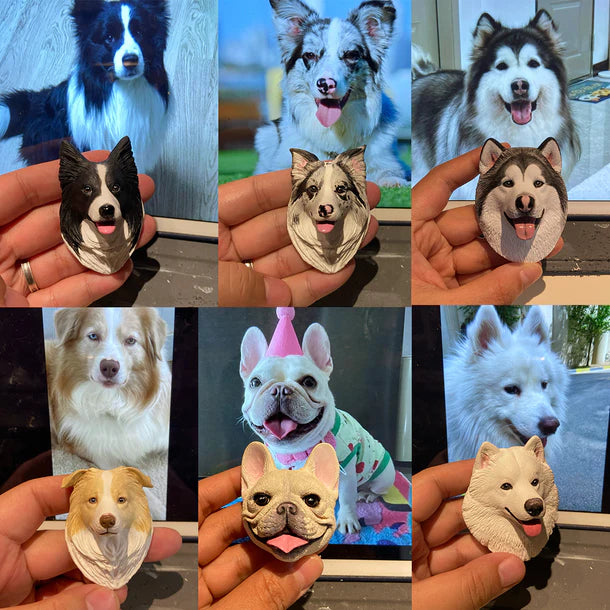 Customized 3D Pet Keychains