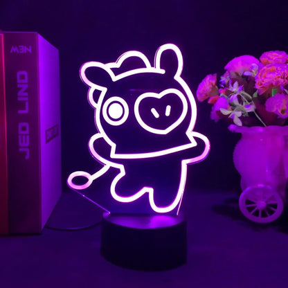 BT21 Night Light - 16 Colors, Touch & Remote